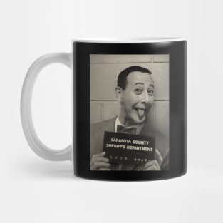 Pee Wee's Mugshot by Buck Tee Mug